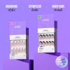 image:imageKISS CORE Press On Nails Nail glue included Curiosity White Medium Size Almond Shape Includes 32 Nails 2g Glue 1 Manicure Stick 1 Mini File