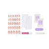 image:imageKISS ICON Press On Nails Nail glue included Vibrant Pink Medium Size Almond Shape Includes 32 Nails 2g Glue 2 Manicure Stick 1 Mini File 2 Prep Pads 48 Adhesive tabs