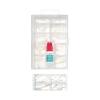 image:imageKISS PROFESSIONAL Press On Nails Nail glue included Earthly White Medium Size Round Shape Includes 140 Nails 3g Glue