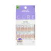 image:imageKISS CORE Press On Nails Nail glue included Curiosity White Medium Size Almond Shape Includes 32 Nails 2g Glue 1 Manicure Stick 1 Mini File