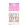 image:imageKISS GLAM Press On Nails Nail glue included Breath of Harmony White Long Size Coffin Shape Includes 32 Nails 2g Glue 1 Manicure Stick 1 Mini File
