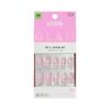 image:imageKISS GLAM Press On Nails Nail glue included Breeze of Bliss White Medium Size Almond Shape Includes 32 Nails 2g Glue 1 Manicure Stick 1 Mini File