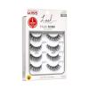 image:imageKISS Lash Couture Faux Mink False Eyelashes Multipack Jubilee 10mm Multiple Lengths Reusable Cruelty Free Vegan Exclusive KnotFree Lash Band 4 PairsJubilee