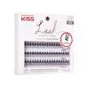 image:imageKISS Lash Couture Faux Mink Lash Extensions Style Venus Exclusive FlatBand Technology Short amp Medium Length 60 Individual Lash Clusters Glue On LashesVenus