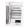 image:imageKISS Lash Couture Luxtensions False Eyelashes Lash Extension Kit 40 Reusable Lash Clusters 12mm Tweezers Spoolie SemiPermanent Lash Adhesive amp RemoverKit
