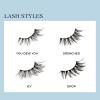 image:imageKISS Lash Drip False Eyelashes You Dew You 14mm Includes 1 Pair Of Lash Easy to Apply Reusable Lash ClustersDrenched