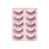 image:imageKISS Looks So Natural False Eyelashes Multipack Lightweight amp Comfortable Tapered End Technology Reusable CrueltyFree Contact Lens Friendly Style Poise 5 Pairs Fake Eyelashes