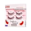 image:imageKISS Looks So Natural False Eyelashes Sultry 12mm Includes 5 Pairs Of Lashes Easy to Apply Reusable Lash ClustersSult