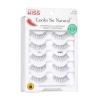 image:imageKISS Looks So Natural False Eyelashes Sultry 12mm Includes 5 Pairs Of Lashes Easy to Apply Reusable Lash ClustersSultry