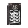 image:imageKISS Matte Black False Eyelashes Matte Cheviot 18mm20mm Includes 4 Pairs Of Lashes Easy to Apply Reusable Lash Clusters4 pair Pack of 1