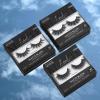 image:imageKISS Matte Black False Eyelashes Matte Velvet 16mm Includes 1 Pair Of Lash Easy to Apply Reusable Lash Clusters1 pair Pack of 1