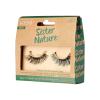 image:imageKISS Sister Nature False Eyelashes Sage 12 mm 100 Natural Hair Recyclable Paper Box Printed with Soy Ink Cruelty Free Vegan Includes 1 Pair of Reusable Strip LashesSage