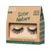 image:imageKISS Sister Nature False Eyelashes Sage 12 mm 100 Natural Hair Recyclable Paper Box Printed with Soy Ink Cruelty Free Vegan Includes 1 Pair of Reusable Strip LashesSage