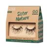 image:imageKISS Sister Nature False Eyelashes Sage 12 mm 100 Natural Hair Recyclable Paper Box Printed with Soy Ink Cruelty Free Vegan Includes 1 Pair of Reusable Strip LashesDawn