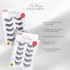 image:imageKISS So Wispy False Eyelashes Style 11 12mm Includes 5 Pairs Of Lashes Easy to Apply Reusable Lash ClustersMedium Volume  Multi Pack