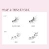 image:imageKISS The New Natural False Eyelashes Glowy Skin 12 mm Natural Volume Easy to Apply Reusable Fake Eyelashes Vegan amp Cruelty Free Includes 1 Pair Of Half LashesGlowy Skin