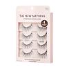 image:imageKISS The New Natural False Eyelashes Pearl Earring 12mm Includes 4 Pairs Of Lashes Easy to Apply Reusable Lash ClustersHigh Bun