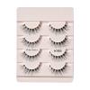 image:imageKISS The New Natural False Eyelashes Pearl Earring 12mm Includes 4 Pairs Of Lashes Easy to Apply Reusable Lash ClustersWide Slacks
