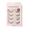 image:imageKISS The New Natural False Eyelashes Pearl Earring 12mm Includes 4 Pairs Of Lashes Easy to Apply Reusable Lash ClustersWide Slacks