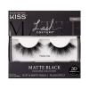image:imageKISS Lash Couture Matte Black Faux Mink Collection False Eyelashes 14 mm 3D Volume Soft amp matte Finish Plush Effect Easy to Apply Reusable 1 Pair Fake Lashes Style Matte Silk