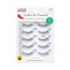 image:imageKISS Looks So Natural False Eyelashes Sultry 12mm Includes 5 Pairs Of Lashes Easy to Apply Reusable Lash ClustersSultry