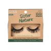 image:imageKISS Sister Nature False Eyelashes Sage 12 mm 100 Natural Hair Recyclable Paper Box Printed with Soy Ink Cruelty Free Vegan Includes 1 Pair of Reusable Strip LashesSage