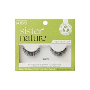 image:imageKISS False Eyelashes  Vegan Reusable Strip Lashes for Comfortable WearStorm