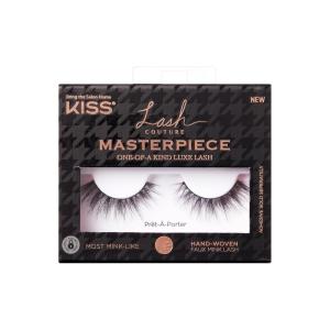 image:imageKISS Lash Couture Masterpiece HandWoven Faux Mink False Eyelashes Style Haute Couture 16mm Easy to Apply Reusable Vegan Cruelty Free 1 Pair Strip LashesPrtPorter
