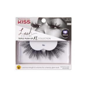 image:imageKISS Lash Couture Triple Pushup False Eyelashes Halloween 02 Includes Contact Lens Friendly Easy to Apply Reusable Strip Lashes1 Count Pack of 1