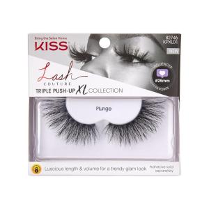 image:imageKISS Lash Couture Triple Pushup False Eyelashes Halloween 02 Includes Contact Lens Friendly Easy to Apply Reusable Strip Lashes1 pair Pack of 6