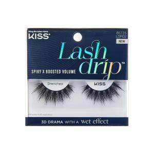 image:imageKISS Lash Drip False Eyelashes You Dew You 14mm Includes 1 Pair Of Lash Easy to Apply Reusable Lash ClustersDrenched