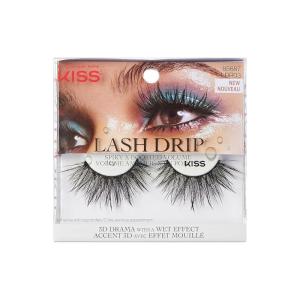 image:imageKISS Lash Drip False Eyelashes You Dew You 14mm Includes 1 Pair Of Lash Easy to Apply Reusable Lash ClustersIcy