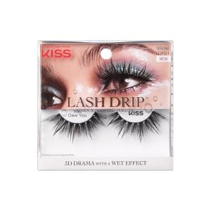 image:imageKISS Lash Drip False Eyelashes You Dew You 14mm Includes 1 Pair Of Lash Easy to Apply Reusable Lash ClustersYou Dew You
