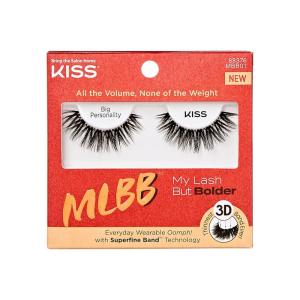 image:imageKISS My Lash But Better False Eyelashes So Real 12mm Includes 1 Pair Of Lash Easy to Apply Reusable Lash ClustersBig Personality