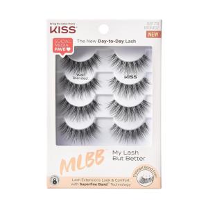 image:imageKISS My Lash But Better False Eyelashes Well Blended 16mm Includes 4 Pairs Of Lashes Easy to Apply Reusable Lash Clusters