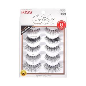 image:imageKISS So Wispy False Eyelashes Style 11 12mm Includes 5 Pairs Of Lashes Easy to Apply Reusable Lash ClustersSo Wispy Variety