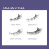 image:imageKISS Impress Falsies Long Lasting SelfAdhesive Eyelashes Demi Edgy 5 Day Extended Wear Time 24 Natural Volume Eyelash Clusters 5 6 8 10 12 and 14 mm Precise NonStick Applicator