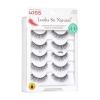 image:imageKISS Looks So Natural False Eyelashes Shy 12mm 5 Pairs Lash Couture Lash Glue Black Adhesive Strip Lashes