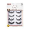 image:imageKISS Lash Couture Faux Mink False Eyelashes Multipack Celebrity Favorite Wispy Effect Volume amp Curl Lash Extensions Look Crisscross Pattern Reusable Cruelty Free Contact Lens Friendly 4PairMink Variety