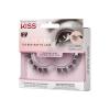 image:imageKISS Falscara DIY Eyelash Extension Volumizing Wisps  Featherlight Synthetic Reusable Artificial Eyelashes Pack of 10 Mini Lash Clusters for that Authentic Eyelash Extension Look