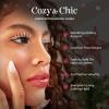 image:imageKISS Holiday Lash Couture Faux Mink False Eyelashes Jubilee 10mm CrueltyFree 3 Pairs  1 Pair with Glitter KISS SuperStick Strip Lash Adhesive Black Net Wt 48g 017 ozLittle Black Dress