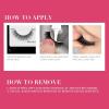 image:imageKISS Lash Couture LuXtensions Collection False Eyelashes Flat Lash Technology Super Slim Lash Band Real Lash Extension Fibers Reusable Style Black Swan 12mm 1 Pair Strip Lashes1 Count Pack of 1