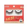 image:imageKISS My Lash But Bolder False Eyelashes Includes 14 mm amp 16 mm Pairs Big Personality amp Slim Thicc Contact Lens Friendly Reusable Strip Lashes