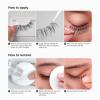 image:imageKISS The New Natural False Eyelashes Nude Blazer Cluster Trio 8mm14mm Includes 60 Clusters Easy to Apply Reusable Lash Clusters