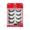 image:imageKISS Holiday Lash Couture Faux Mink False Eyelashes Jubilee 10mm CrueltyFree 3 Pairs  1 Pair with Glitter KISS SuperStick Strip Lash Adhesive Black Net Wt 48g 017 ozJubilee
