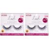 image:imageKISS Lash Couture LuXtensions Collection False Eyelashes Flat Lash Technology Super Slim Lash Band Real Lash Extension Fibers Reusable Style Cashmere 14mm 1 Pair Strip Lashes Pack of 2