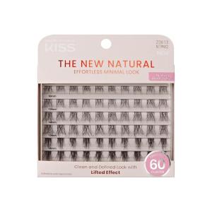 image:imageKISS The New Natural False Eyelashes Nude Blazer Cluster Trio 8mm14mm Includes 60 Clusters Easy to Apply Reusable Lash Clusters
