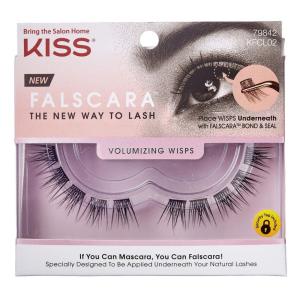 image:imageKiss Falscara Eyelash Wisps Volumizing Pack of 2Black