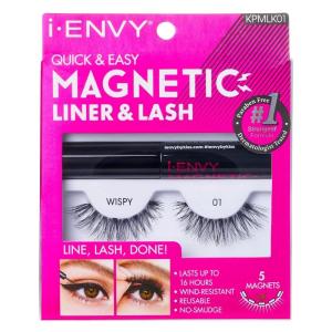 image:imageKiss I Envy Magnetic Liner And Lash 01 Wispy