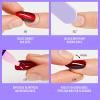 image:imageKISS CORE Press On Nails Nail glue included Lilt Pink Medium Size Almond Shape Includes 32 Nails 2g Glue 1 Manicure Stick 1 Mini File